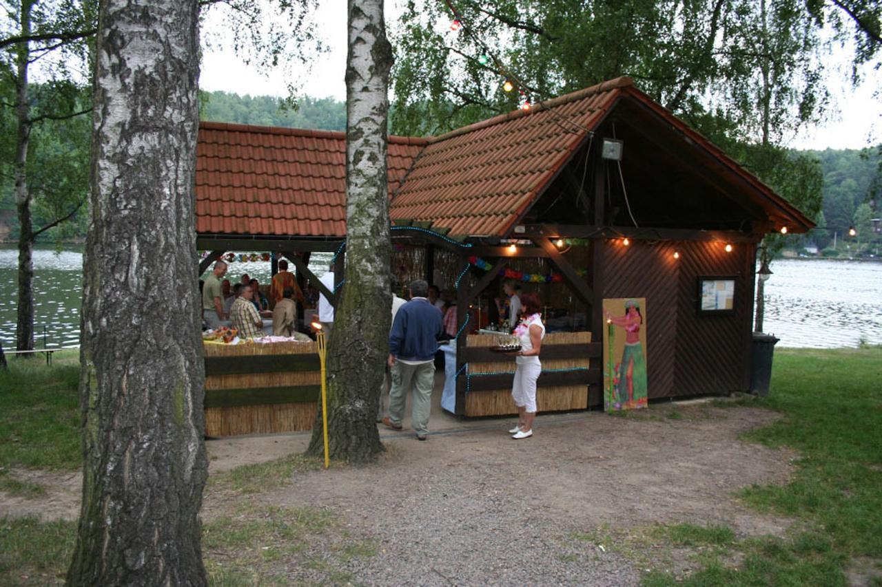 Hotel Restaurant Am Kriebsteinsee Exterior foto